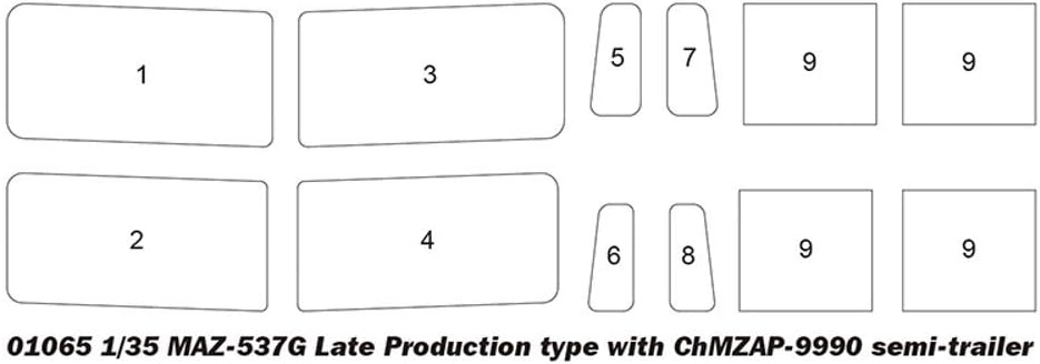 Trumpeter 001065 Modellbausatz, Mehrfarbig