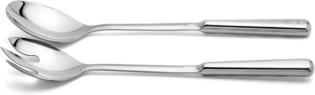 Weis 17713 Salatbesteck, Edelstahl, Silber