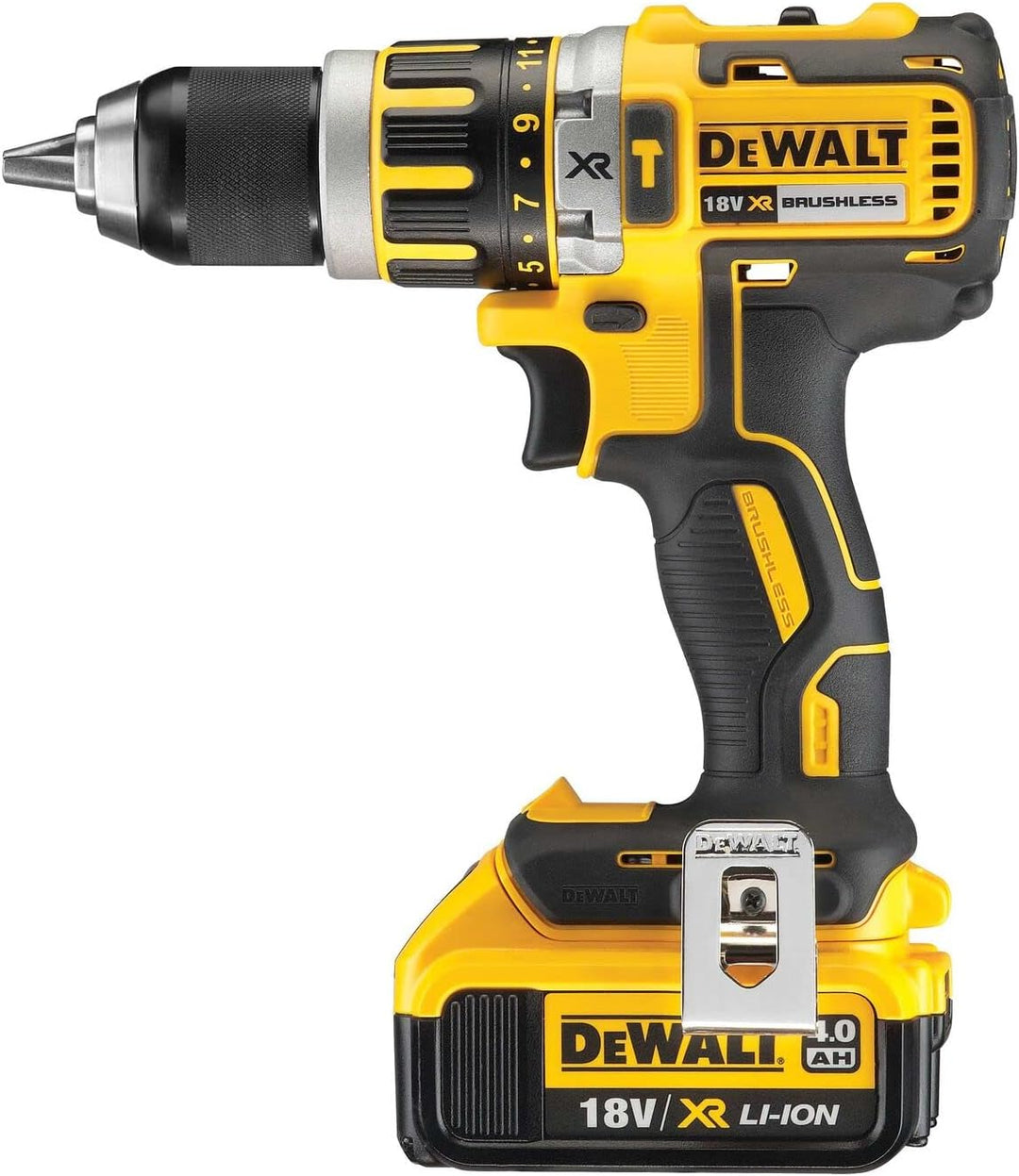 DeWalt Akku-Schlagbohrschrauber Li-Ion (BL) 18 V 4,0 Ah, DCD795M2-QW