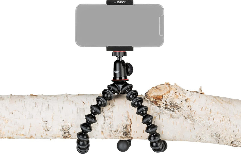 JOBY GorillaPod 1K GripTight Mount PRO Kit. Kompaktes, flexibles Stativ 1K und Kugelkopf 1K mit verr