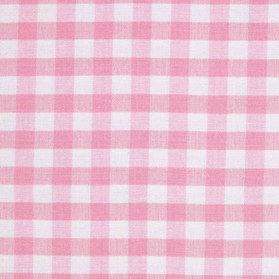 HOMESCAPES handgewobener Vorhang Ösenvorhang Dekoschal Gingham im 2er Set, 137 x 182 cm, 100% Reine