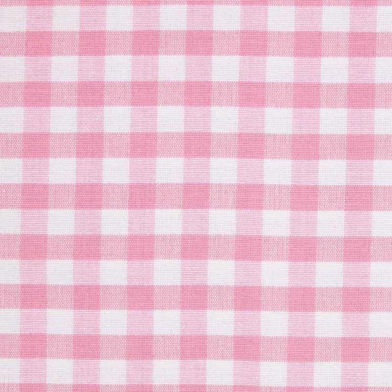 HOMESCAPES handgewobener Vorhang Ösenvorhang Dekoschal Gingham im 2er Set, 137 x 182 cm, 100% Reine