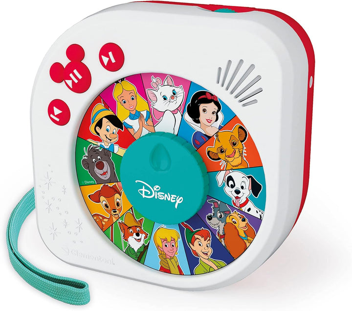 Clementoni 59288 Disney Baby – Es war einmal Disneys Märchenerzähler, Hörspielbox mit Märchen, lusti
