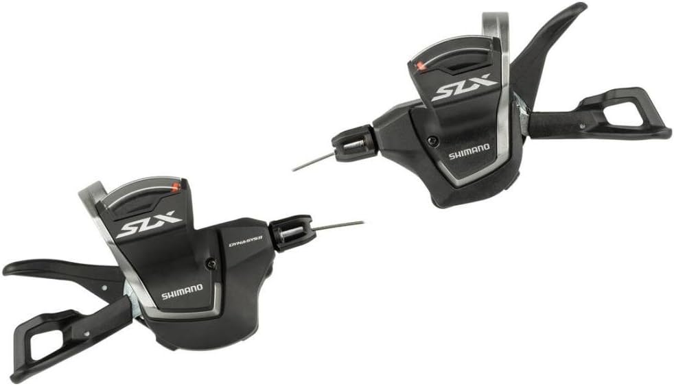 SHIMANO Unisex – Erwachsene SLX Daumenschalthebel, Schwarz, Einheitsgrösse