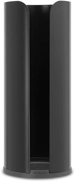 Brabantia 280504 ReNew Collection Toilettenpapierständer, Matt Black