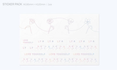 BTS Album „Love Yourself: Her“ von der Band Bangtan Boys, E-Version des Albums, CD + Poster + Fotobu