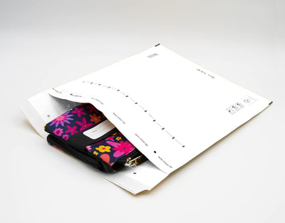 Gepolsterte Umschläge, Versandumschläge, Papiertüten mit Blaseninnen, Weiss, Versandtaschen mit Kleb