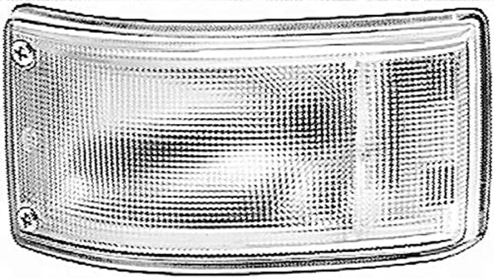 HELLA - Blinkleuchte - Halogen - 12/24V - Einbau/Schraubanschluss - Lichtscheibenfarbe: glasklar - S