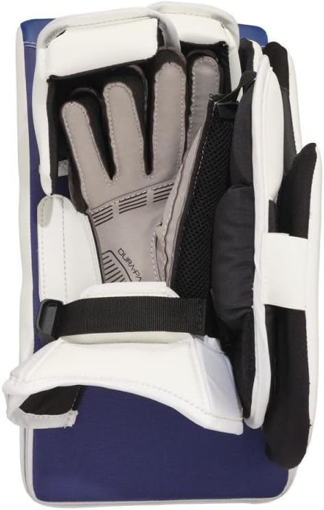 CCM EFLEX 6.9 Eishockey Torwart-Blocker, Intermediate Regulär Weiss, Regulär Weiss