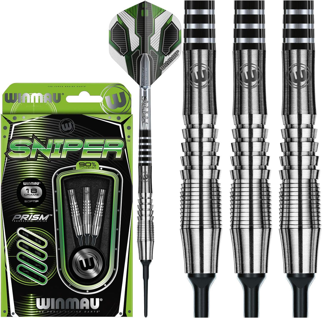 WINMAU Sniper Dartpfeile, Nylon 18 g, 18 g