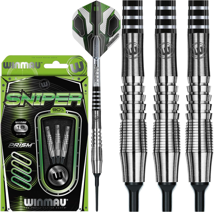 WINMAU Sniper Dartpfeile, Nylon 18 g, 18 g