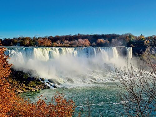 CALVENDO Puzzle Niagarafälle - American Falls und Horseshoe Fall 1000 Teile Lege-Grösse 64 x 48 cm F