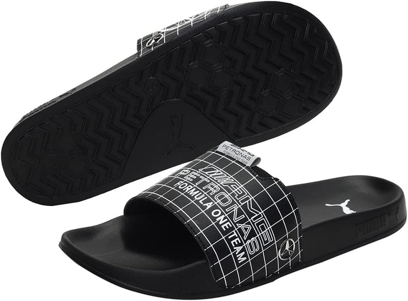 PUMA Unisex Mapf1 Leadcat 2.0 Sandal 42 EU Puma Black Puma Black, 42 EU Puma Black Puma Black