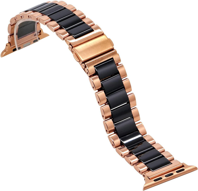 Kai Tian Armbänder Edelstahl Compatible for iWatch 42mm 44mm 45mm 49mm Apple Watch SE Series 7 6 5 4