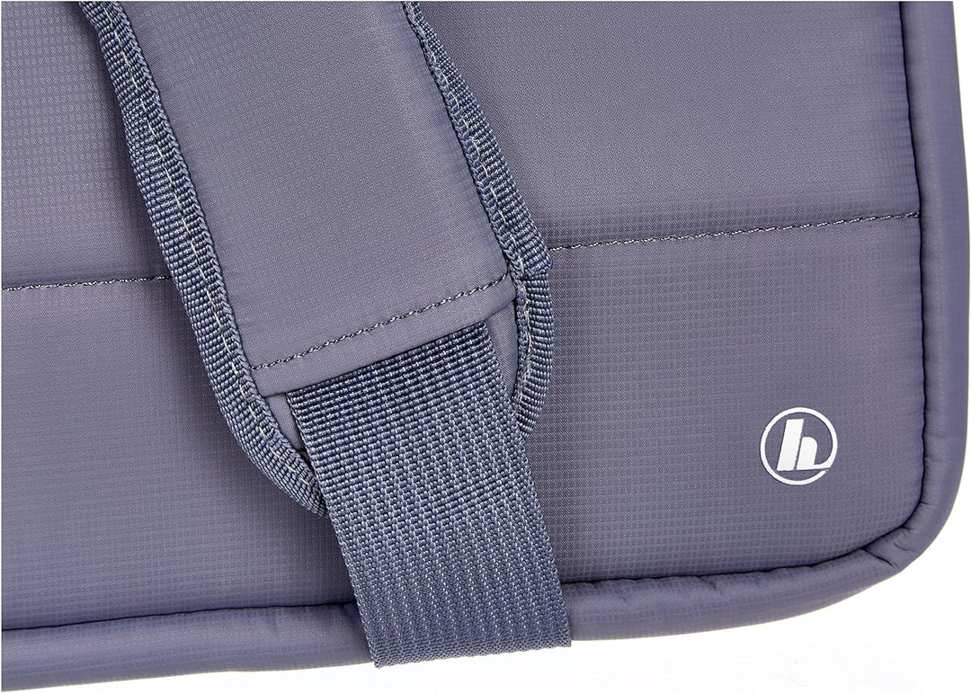 Hama Unisex Toronto Notebook Tasche (1er Pack) 15,6'' / 40 cm Grau Blau, 15,6'' / 40 cm Grau Blau