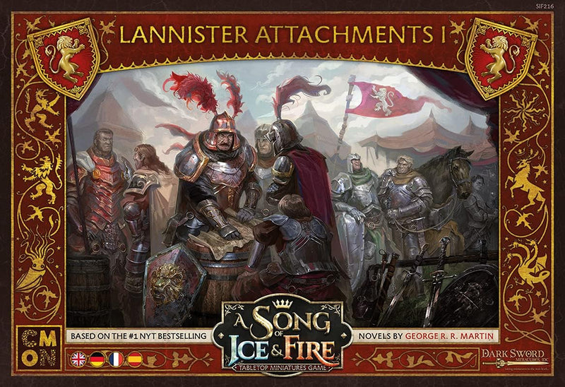 CMON | A Song of Ice & Fire – Verstärkungen von Haus Lennister I | Erweiterung | Tabletop | 2 Spiele