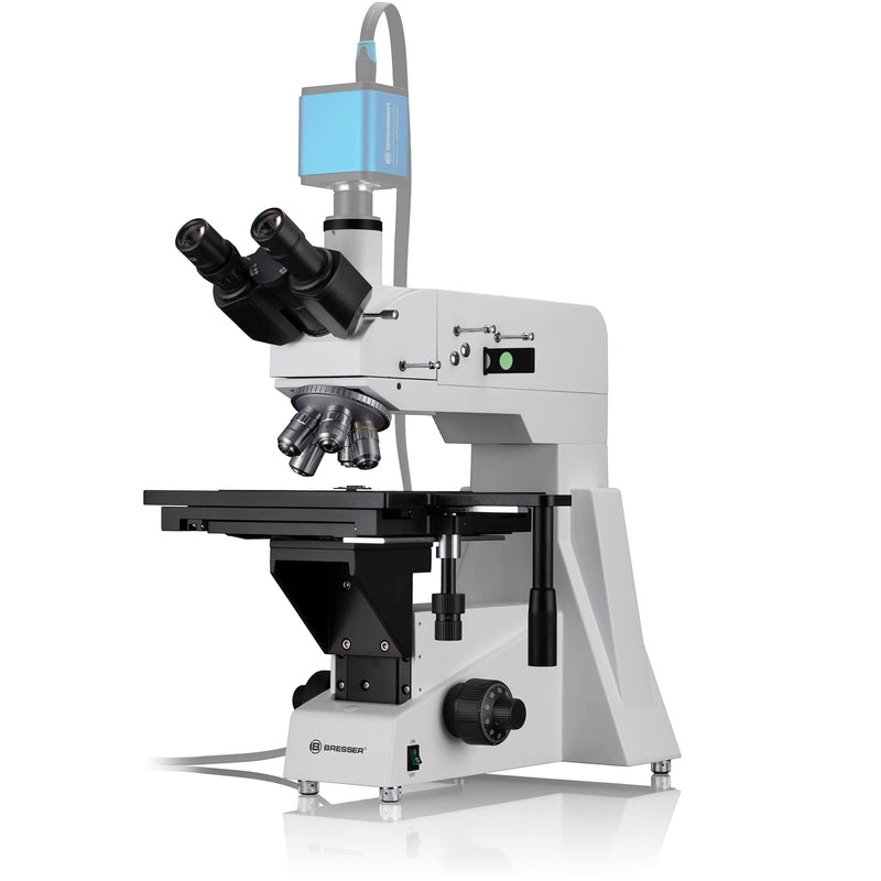 Bresser professionelles trinokulares Auflicht Mikroskop Science MTL-201 50-800x Vergrösserung, zur g