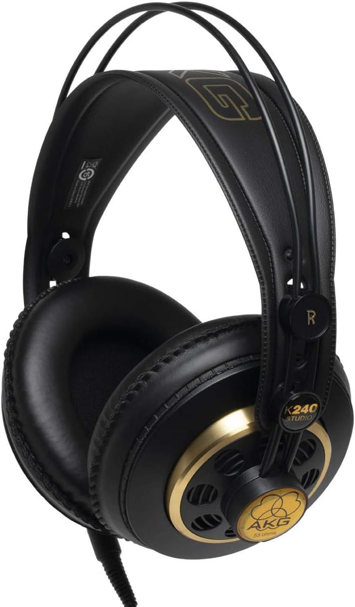 AKG K271 Geschlossener Over-Ear-Kopfhörer & K240 Studio Professioneller, halboffener Over-Ear-Kopfhö