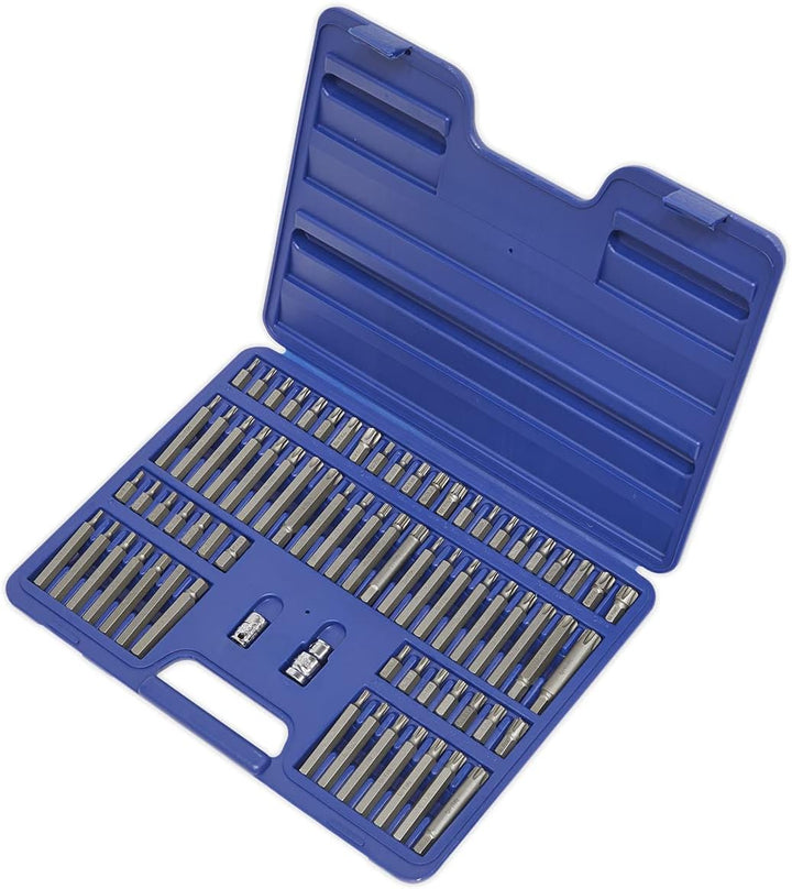 Sealey Ak21974 TRX/Security TRX/Hex/Spline/Ribe Bit Set 74Pc 3/8In & 1/2In Sq Dr