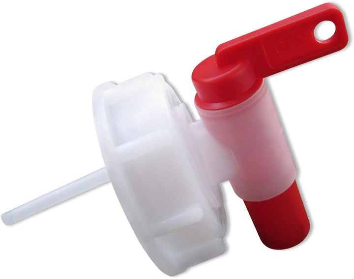 kanister-vertrieb® 3 Stück 30 L Kanister Wasserkanister Kunststoffkanister natur DIN61 + Hahn + Etik