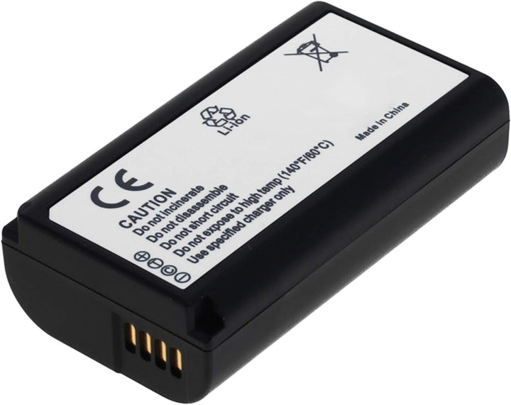 2X Akku kompatibel mit DMW-BLJ31 kompatibel mit Panasonic Lumix DC-S1, S1R, S1H [Li-Ion - 2650mAh -