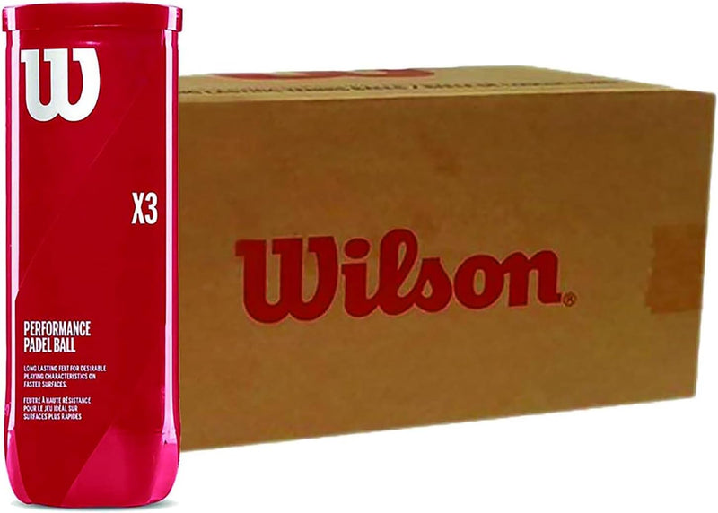 Wilson Padel X3 Box (24 Schläuche mit 3 Zeilen)