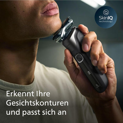 Philips Shaver Series 5000 – Elektrischer Nass- & Trockenrasierer in Carbongrau mit 1 integrierten a