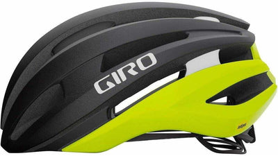 Giro Synthe MIPS II Rennrad Fahrrad Helm schwarz/gelb 2021, S