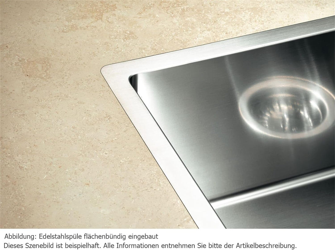 BLANCO ANDANO 400/400-IF/A | Edelstahl | Einbauart: Einbau von Oben & Flächenbündig | mit Ablauffern