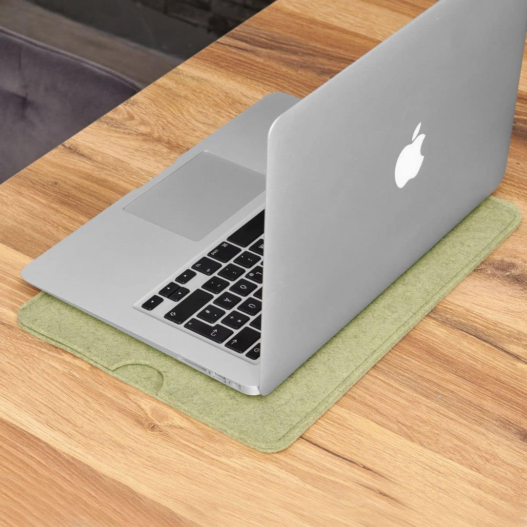 CoverKingz Filz Hülle für MacBook Pro 13" (M1,M2)/Air 13" (M1) - Notebook Tasche handgefertigt aus W