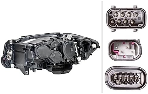 HELLA 1EX 011 072-921 LED-Hauptscheinwerfer für Rechtsverkehr - vorne rechts Rechts (Beifahrerseite)