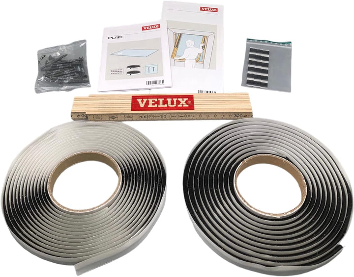 Ersatzteile für VELUX Fenster - Butyl Dichtschnur SET Dichtband Aussenbereich Scheibentausch Wartung