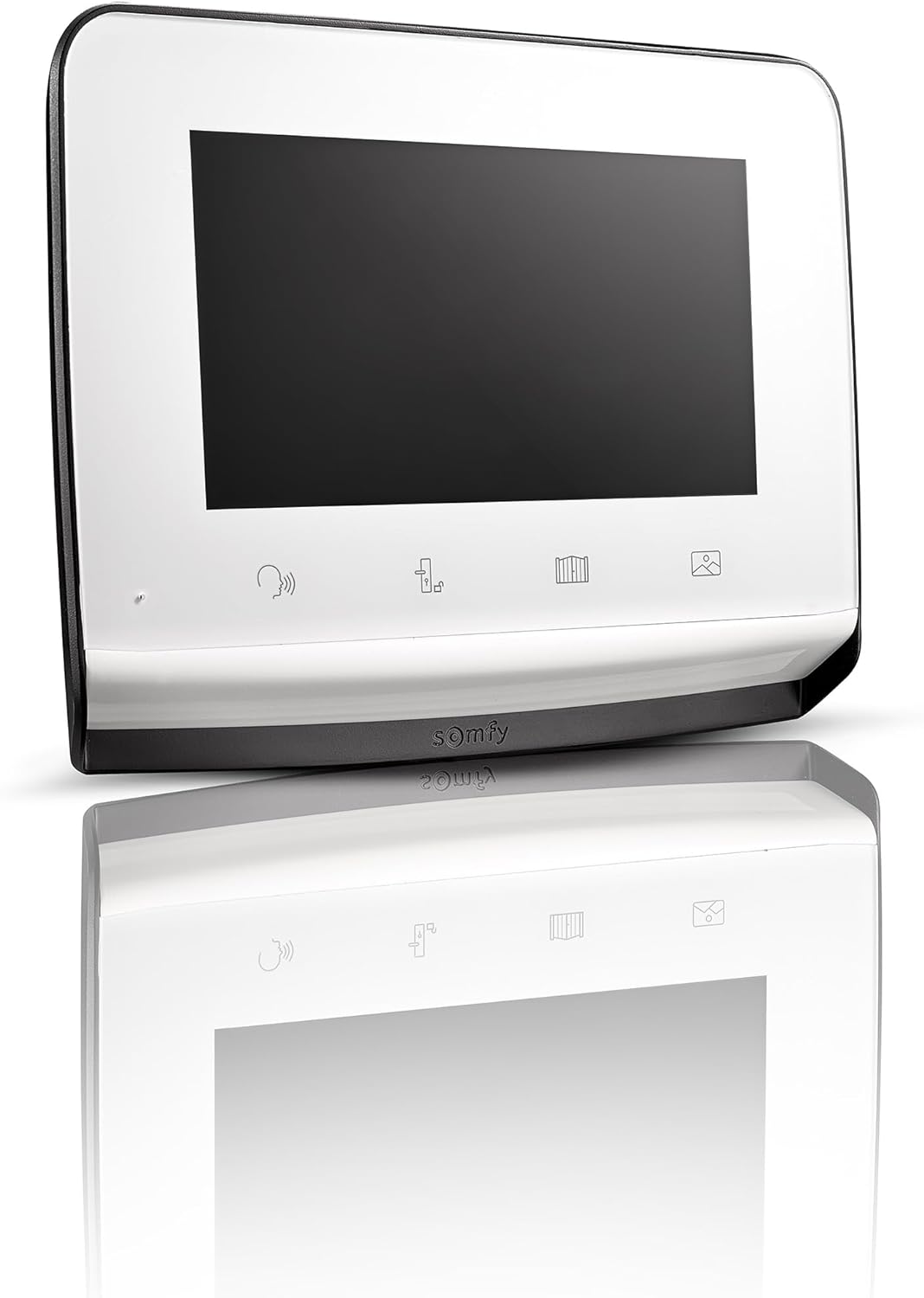 Somfy 1870997 - Zusätzlicher Innenmonitor Videofon V350 mit 7-Zoll-Display