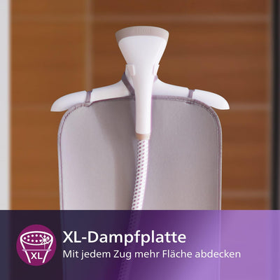 Philips EasyTouch Dampfglätter - 1800 W, 35 g/min Konstanter Dampf. 5 Dampffunktionen, 1,4-Liter-Was