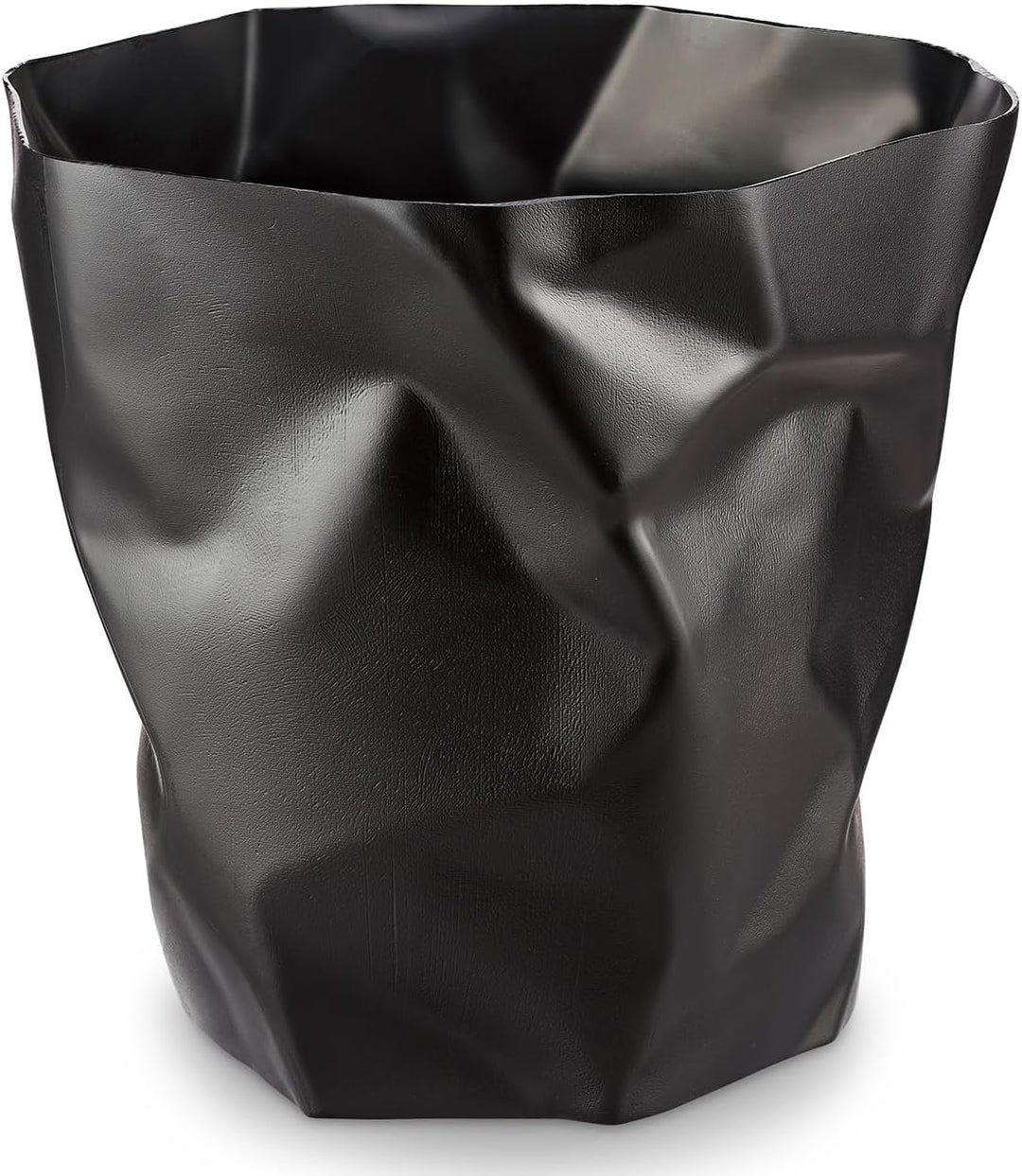 Essey Design Papierkorb, Bin Bin, Design Mülleimer für Büro und Bad schwarz, schwarz