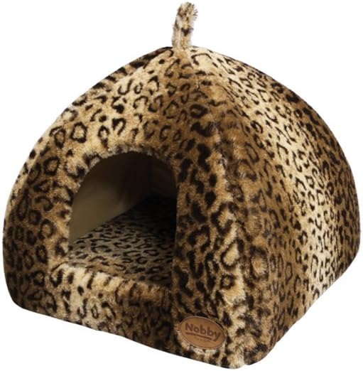 Nobby Höhle "ALANIS" leopard braun L x B x H: 40 x 40 x 35 cm, leopard braun