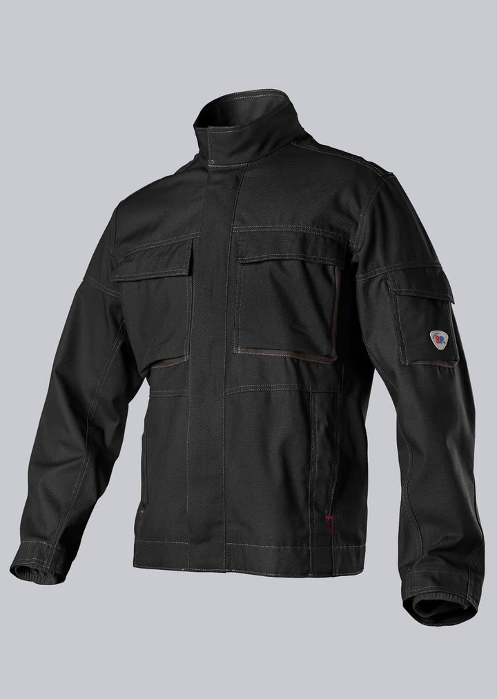 BP 1795-720-32-44/46l Arbeitsjacke, Stehkragen, verdeckter Frontreissverschluss, 305,00 g/m² Verstär