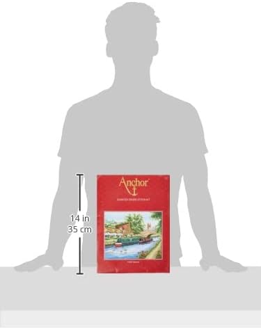 Anchor Kreuzstich-Set, 100% Baumwolle, Mehrfarbig, 30x30cm
