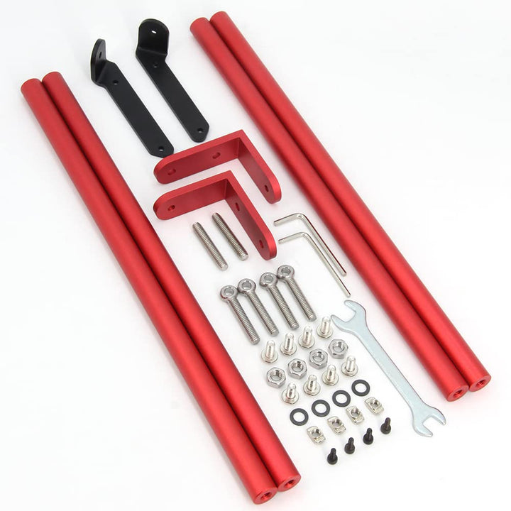 Befenybay Upgrade Stützstangen-Set für Creality 3D-Drucker CR-10S PRO und CR-10S PRO V2 (616 mm) 616
