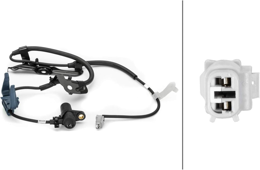 HELLA 6PT 014 494-631 Sensor, Abgastemperatur - 2-polig - geschraubt - Kabel: 760mm