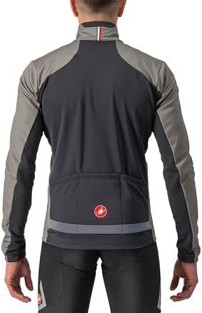 CASTELLI Herren Transition 2 Jacket Jacket M NICKEL GRAY/DARK GRAY-SILVER R, M NICKEL GRAY/DARK GRAY