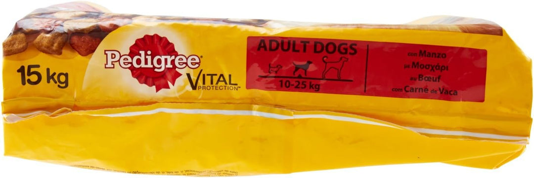 Pedigree Hunde Alleinfuttermittel Trockenfutter Complete Adult, 15 kg
