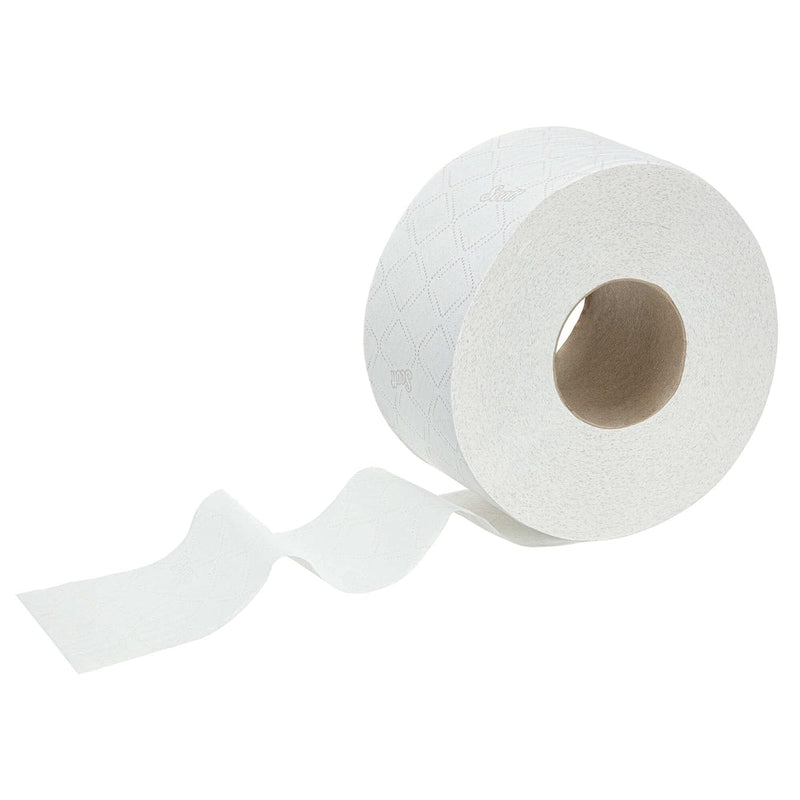 Scott Essential Jumbo Toilettenpapierrolle 8512 – Jumbo-Rolle Toilettenpapier – 12 Rollen x 526 Blat