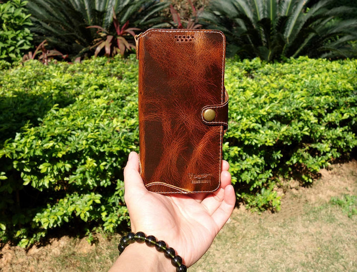 Yogurt Handyhülle für Samsung Galaxy S22+, Hülle Echtleder Case Ledertasche Lederhülle für Samsung S