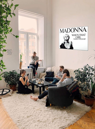 Madonna - Whos That Girl, 1987 » Konzertplakat/Premium Poster | Live Konzert Veranstaltung | DIN A1