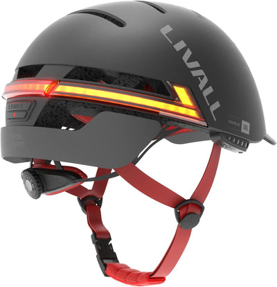 LIVALL Unisex – Erwachsene BH51M_NSO_54-58cm Fahrradhelm, schwarz, M