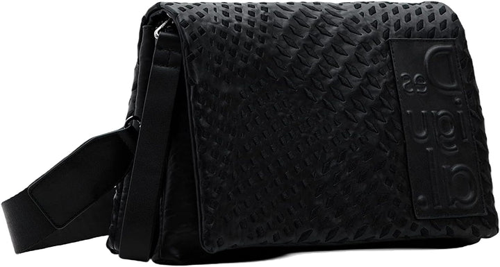 Desigual Women's Black Bag_Magna Dortmund Flap 2000