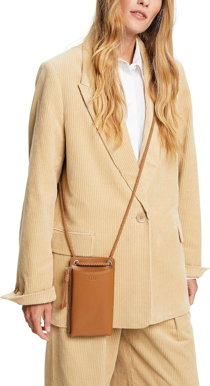 ESPRIT Damen 053ea1v301 Tasche Braun, Braun