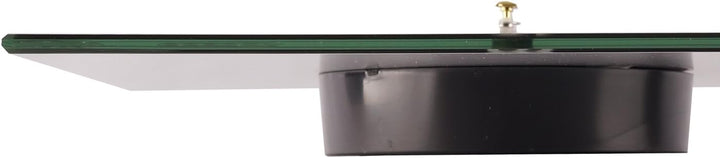 Wanduhr Glas 20x60cm Glasuhr Uhr Glasbild Gewürze Küche Wanddeko Küchenuhr Einrichtung Deko, Glas