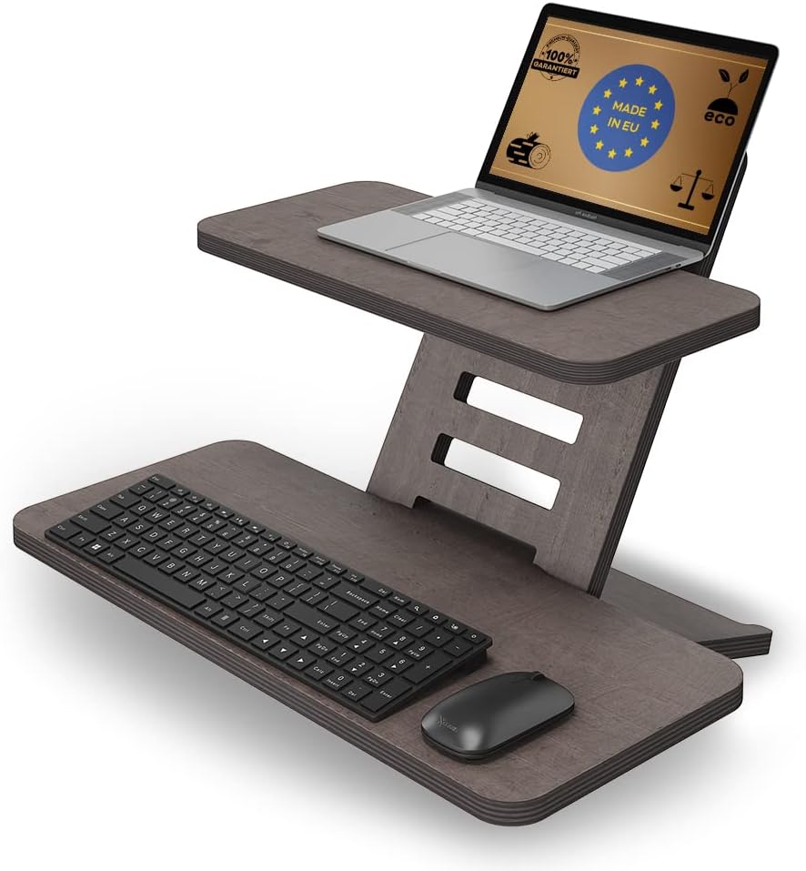 Stehschreibtisch Aufsatz | Stehpulte | Stehpult Holz | Laptopständer | Ständer | Stehtisch Aufsatz |